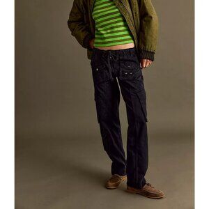 We The Free Tahiti Cargo Pants Color Jet Black